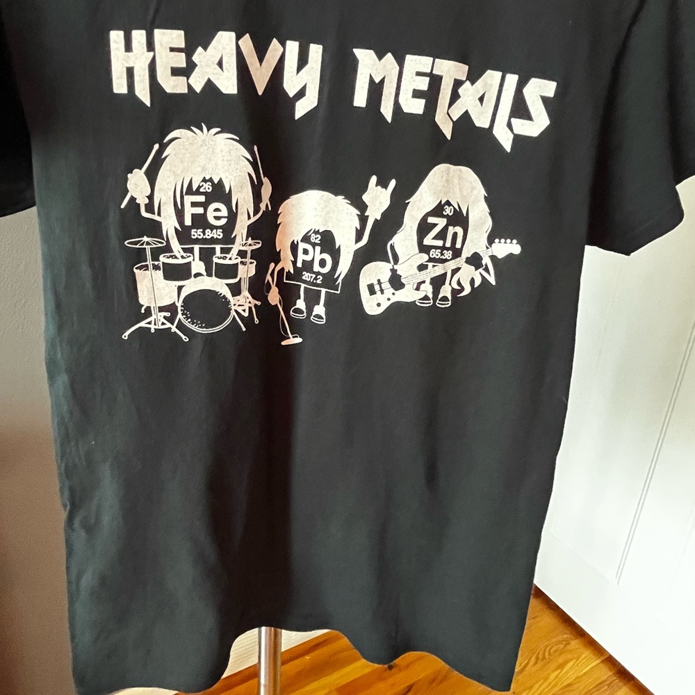 Heavy Metals  Periodic Table T-Shirt